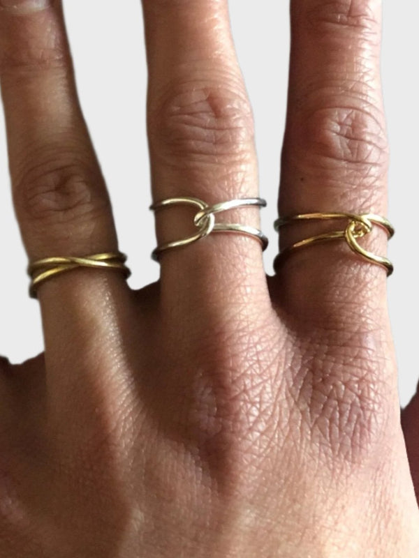 Fay Andrada Mono ring 10 karat gold