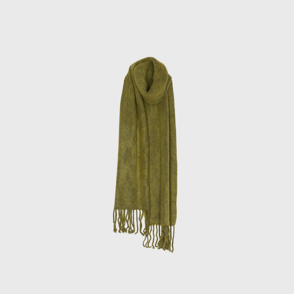 SAYAKA DAVIS Mohair Scarf in Matcha