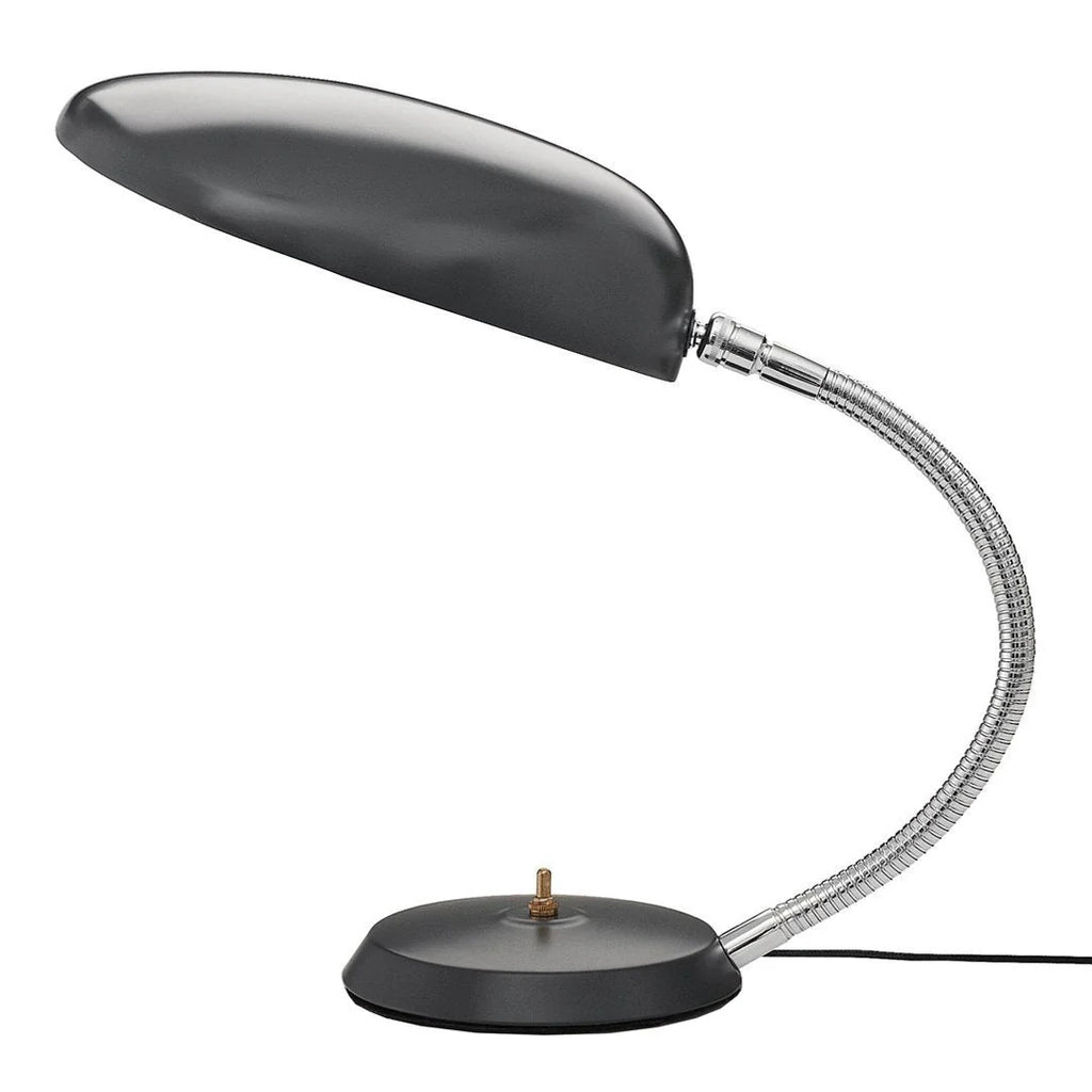 Cobra table lamp anthracite grey chrome