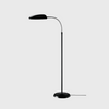 Gubi Cobra Floor Lamp Black Semi Matt