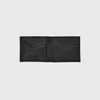 il Bisonte Men's Bi-fold Wallet Nero Open